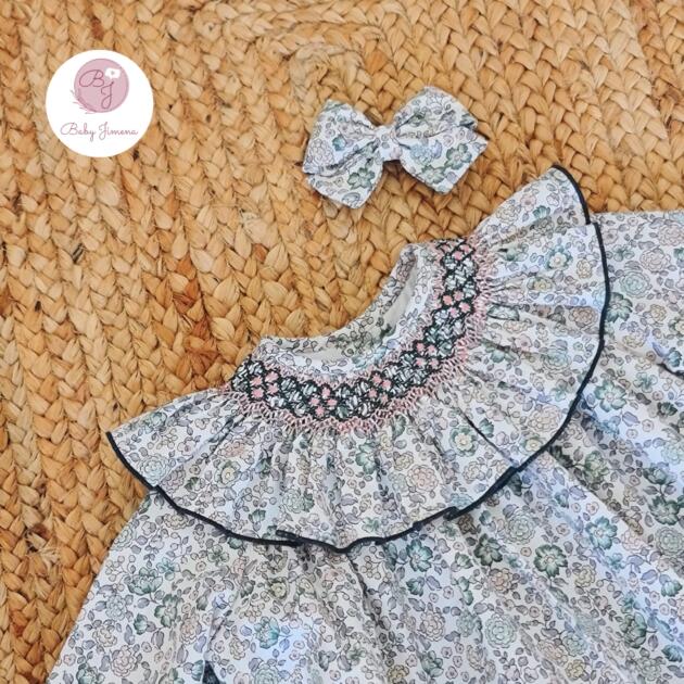 JESUSITO FLORES AZULES Y VERDES BABY JIMENA