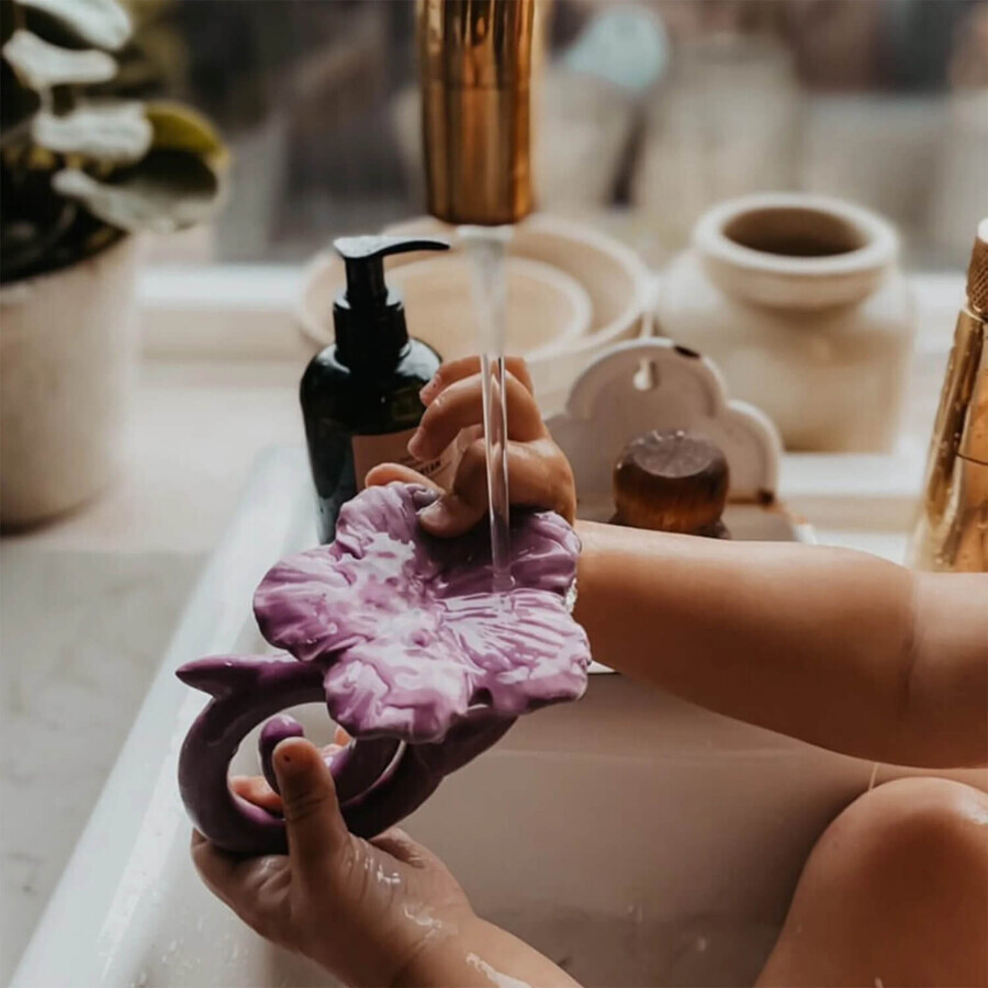 MORDEDOR NATRUBA FLOR PURPURA - Imagen 2