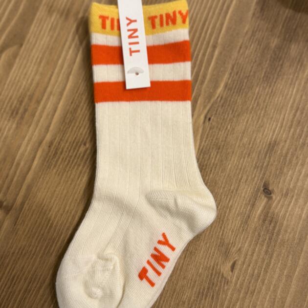TINY MEDIUM HEIGHT SOCKS ORANGE