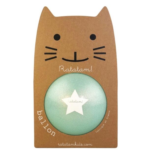 PELOTA 22 GLITTER AZUL