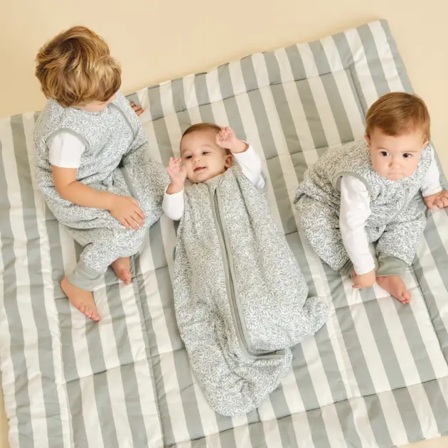 ALFOMBRA POPCORN STRIPES 120x120