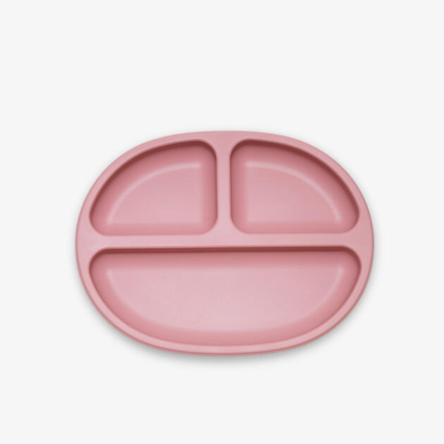 PLATO SILICONA ROSA