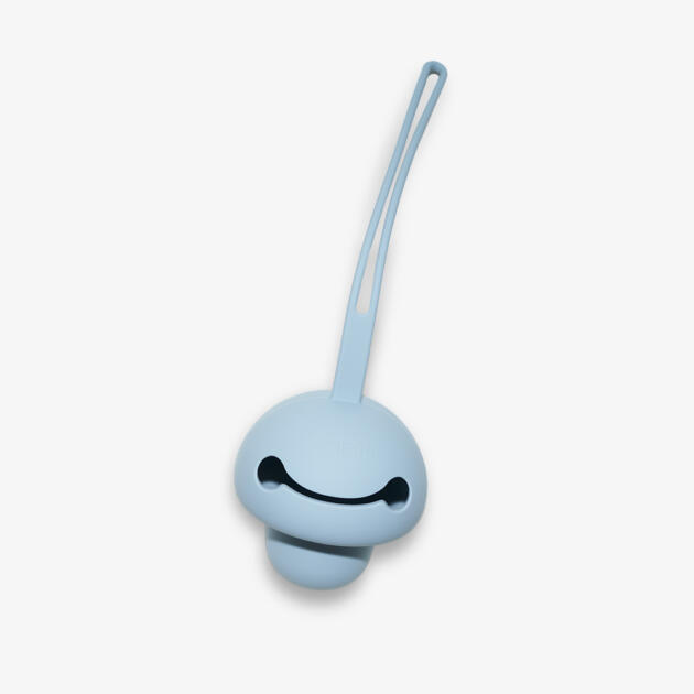 PORTACHUPETES SILICONA AZUL