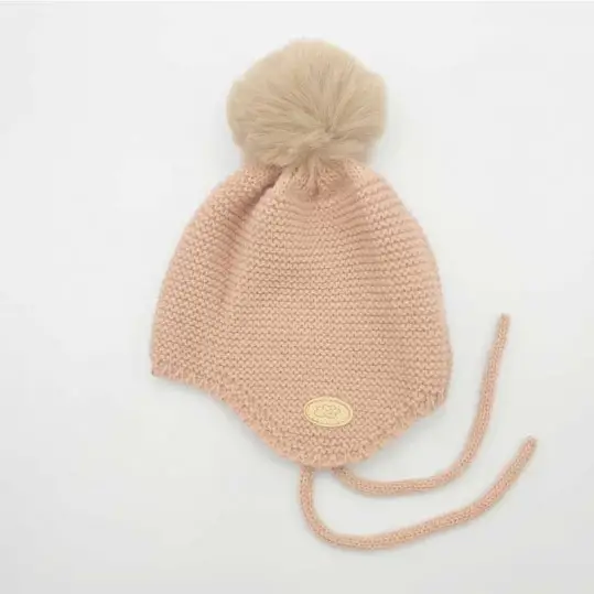 GORRO PUNTO BOBO ROSA