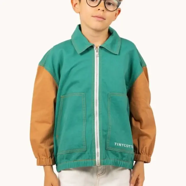 COLOR BLOCKED JACKET