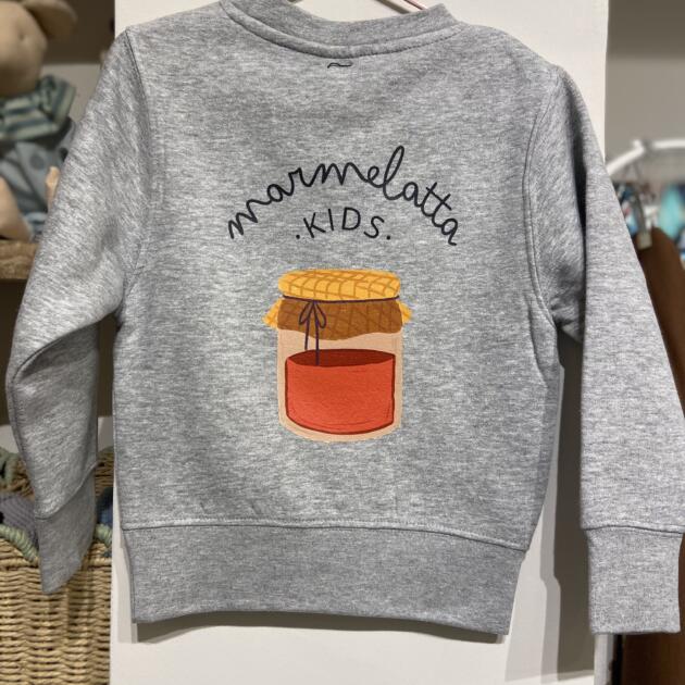 SUDADERA MARMELATTA GRIS ADULTO