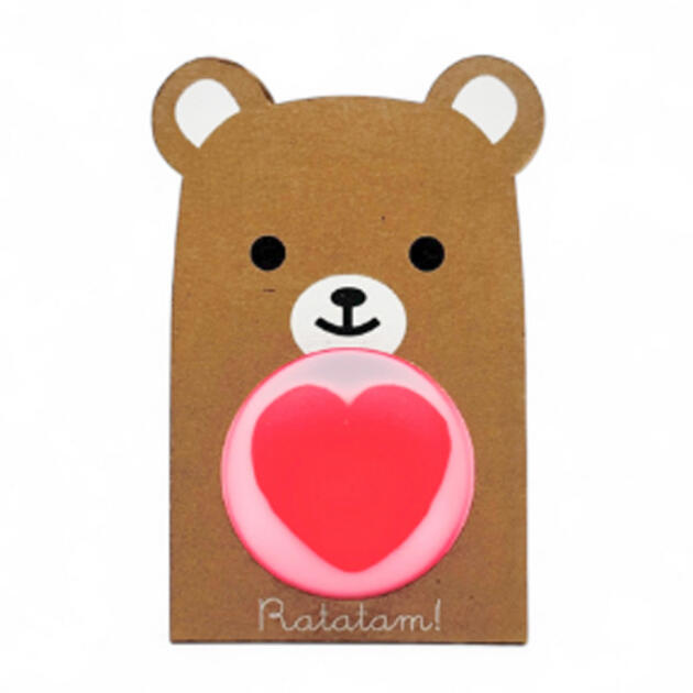 PELOTA SALTARINA OSO ROSA