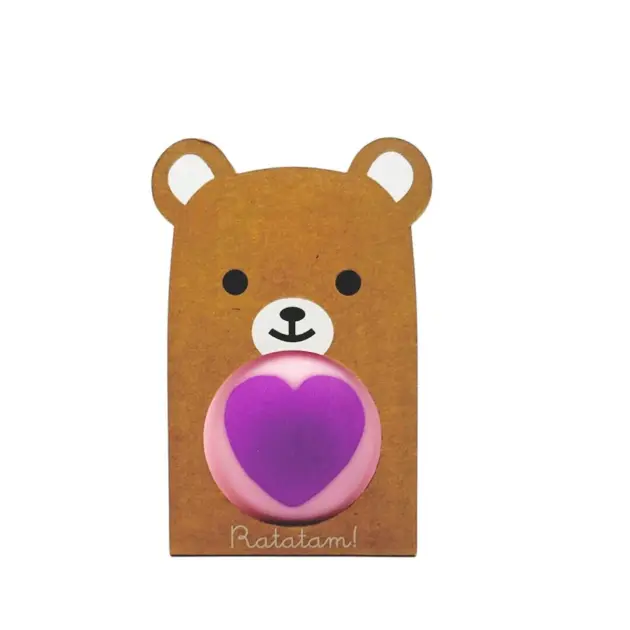 PELOTA SALTARINA OSO VIOLETA