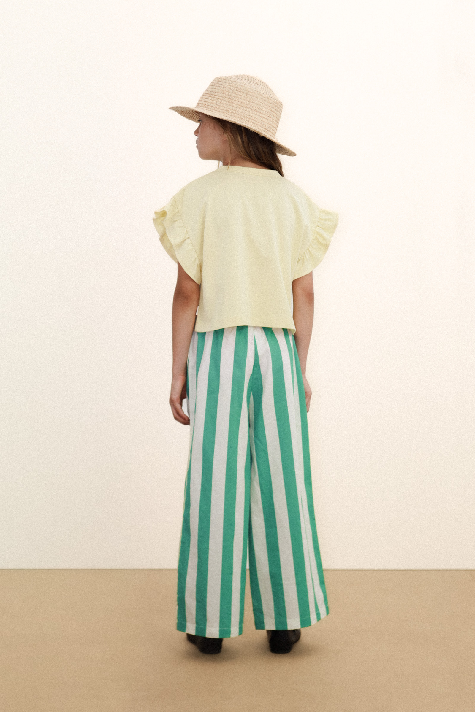 EMERALD STRIPES POCKETS PANT SS26 - Imagen 2