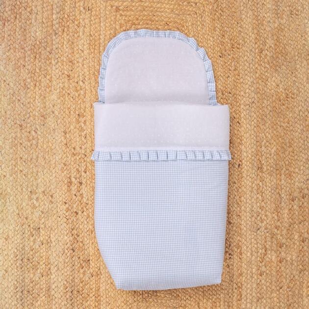 SACO CAPAZO VICHY AZUL BABY JIMENA