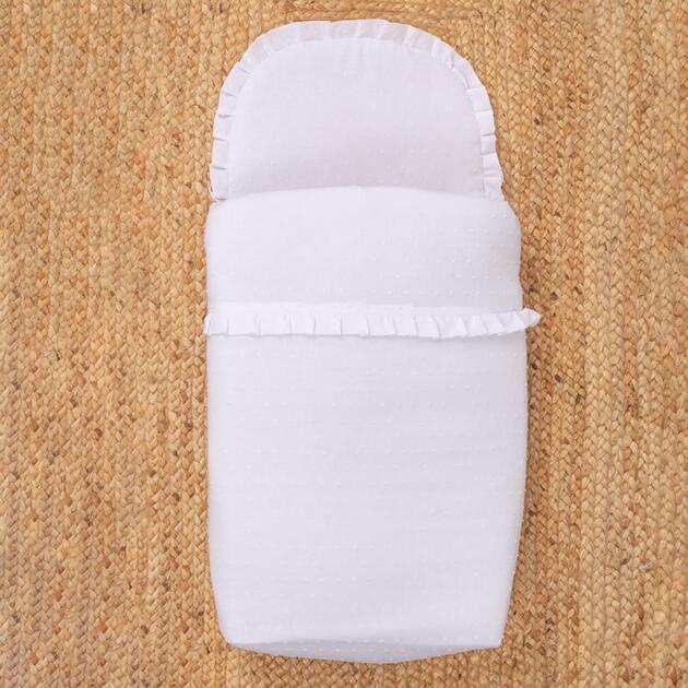 SACO CAPAZO PLUMETI BLANCO