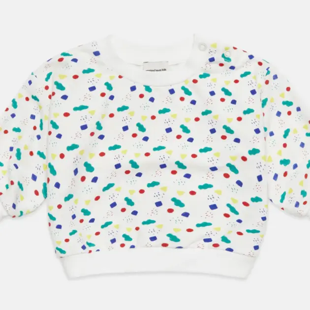 ARTY SHAPES BABY SWEATSHIRT
