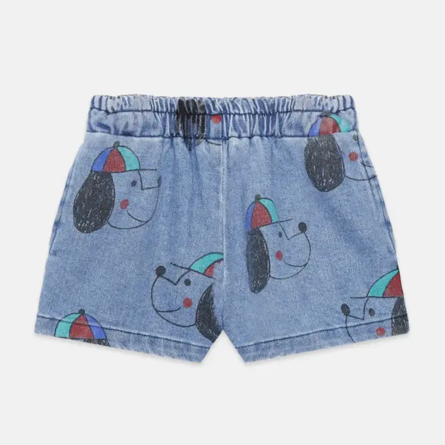 HAPPY DOG DENIM BERMUDA