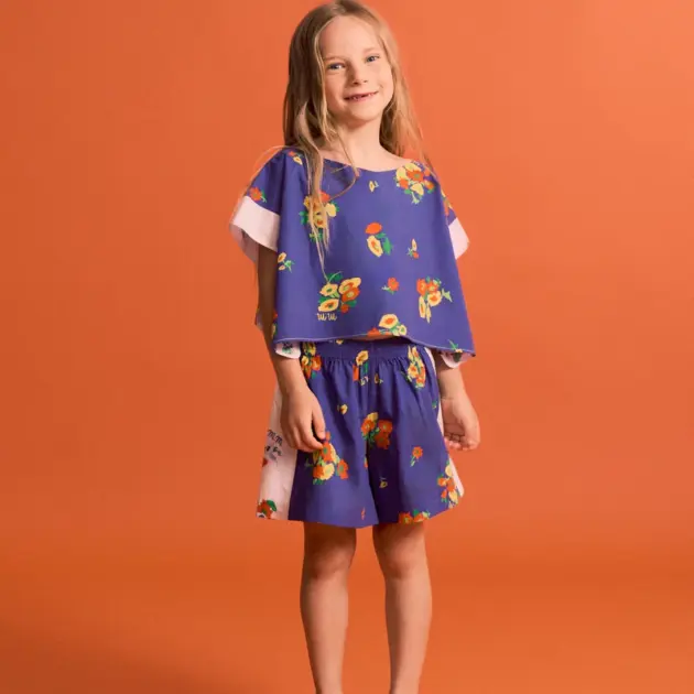 BLOSSOM PATCHWORK SHORTS