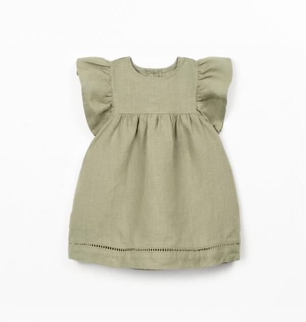 VESTIDO LINO VERDE PLAY UP