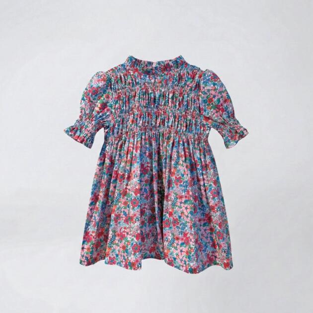 VESTIDO LIBERTY FRESAS