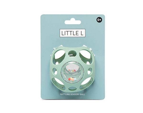PELOTA SENSORIAL VERDE LITTLE L - Imagen 3