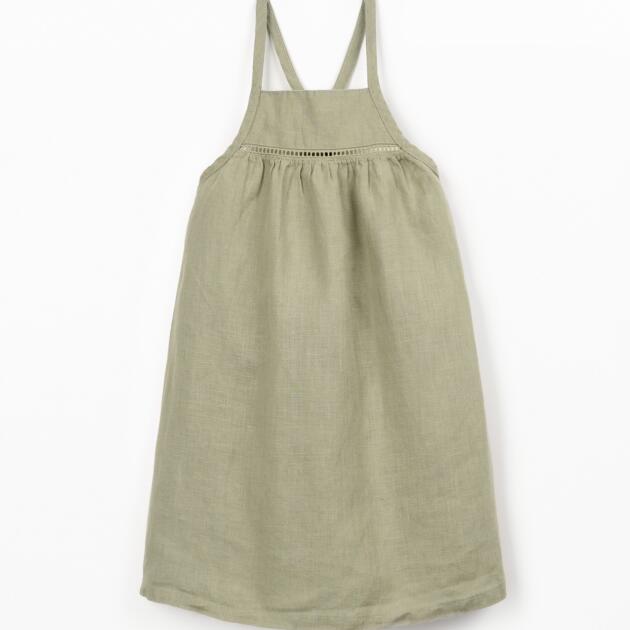 VESTIDO LINO VERDE PLAY UP