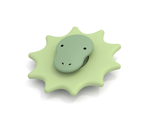 SPINER SILICONA DINO LITTLE L