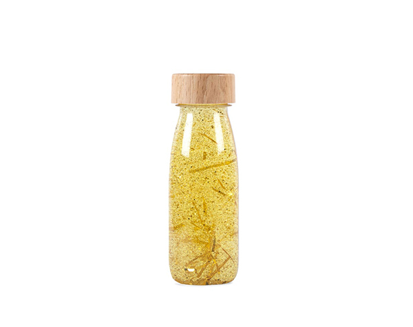 SENSORY BOTTLE FLOAT GOLD