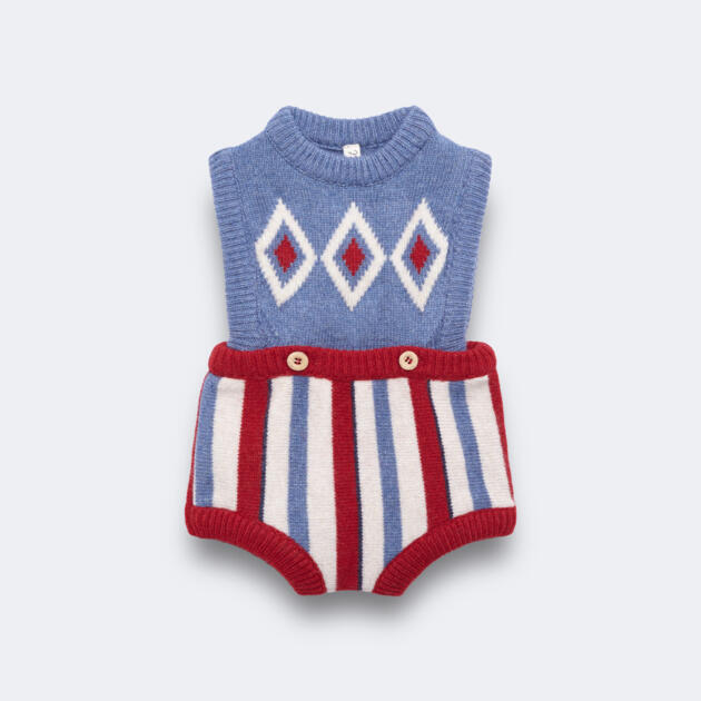 Ranita punto Argyle bebé