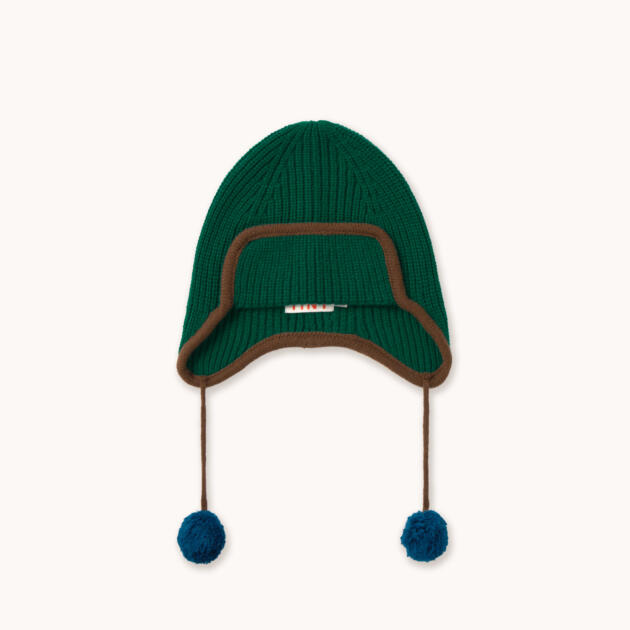 GORRO CHECK VERDE OSCURO TINY