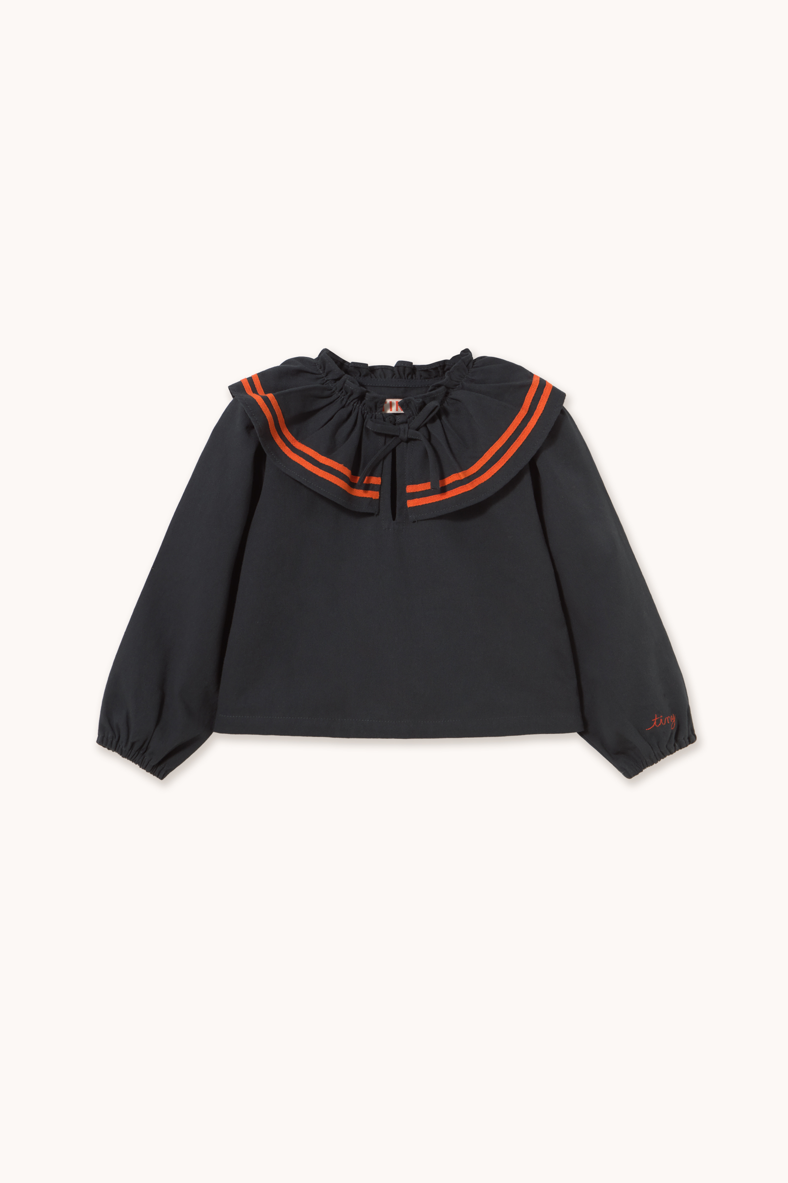 BLUSA TEJIDA DE RAYAS ROJAS - Imagen 5