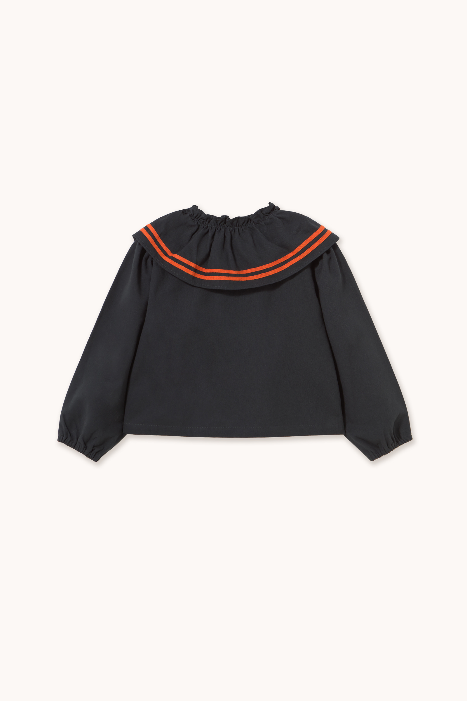 BLUSA TEJIDA DE RAYAS ROJAS - Imagen 4