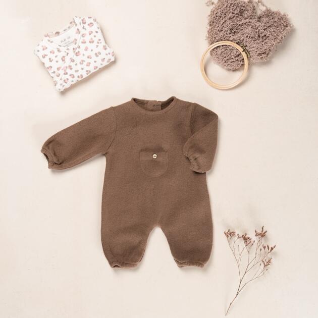 MONO CON BOLSILLO MARRON PLAY UP